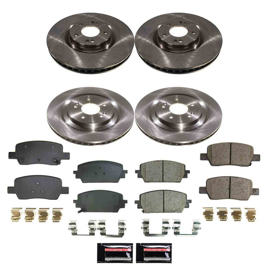 Power Stop KOE9192 OE replacement brake kit