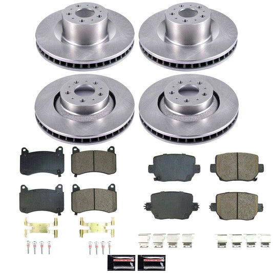 Power Stop KOE9255 OE replacement brake kit