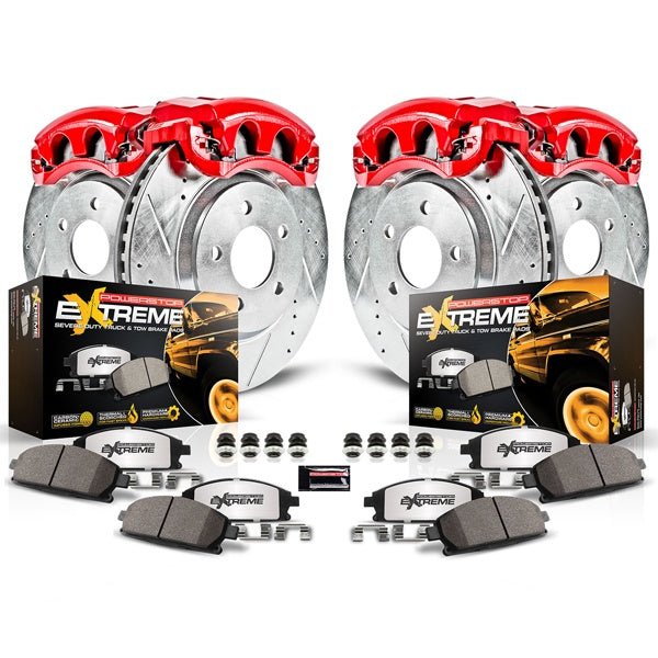 Power Stop 12-18 Ford F-150 Front & Rear Z23 Evolution Sport Brake Kit