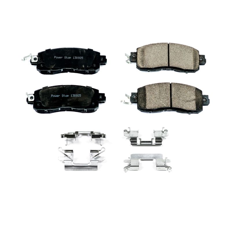 PowerStop 17-1650 Z17 Evolution Plus ceramic front brake pads for Nissan Altima and LEAF