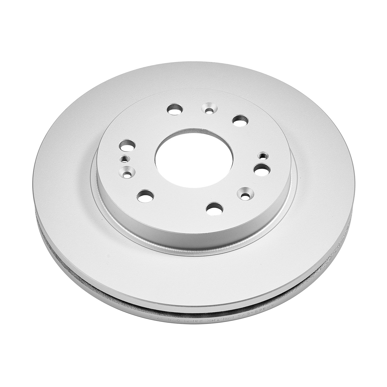 PowerStop AR8654EVC Evolution GEOMET coated front brake rotor for Cadillac, Chevrolet, and GMC six-lug vehicles