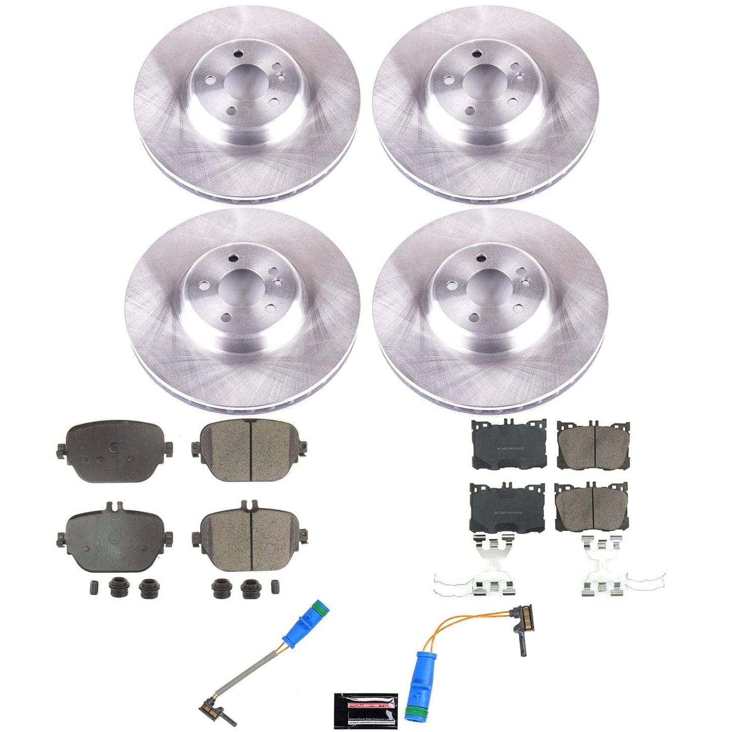 PowerStop KOE9261 Front and Rear Autospecialty Brake Kit for 2022-2023 Mercedes-Benz E53 AMG