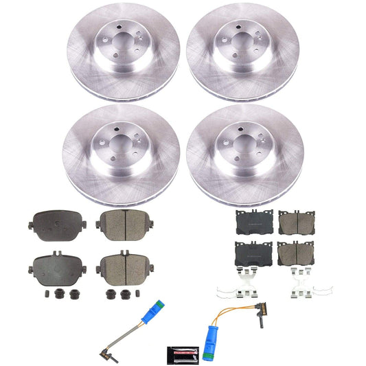 PowerStop KOE9261 Front and Rear Autospecialty Brake Kit for 2022-2023 Mercedes-Benz E53 AMG