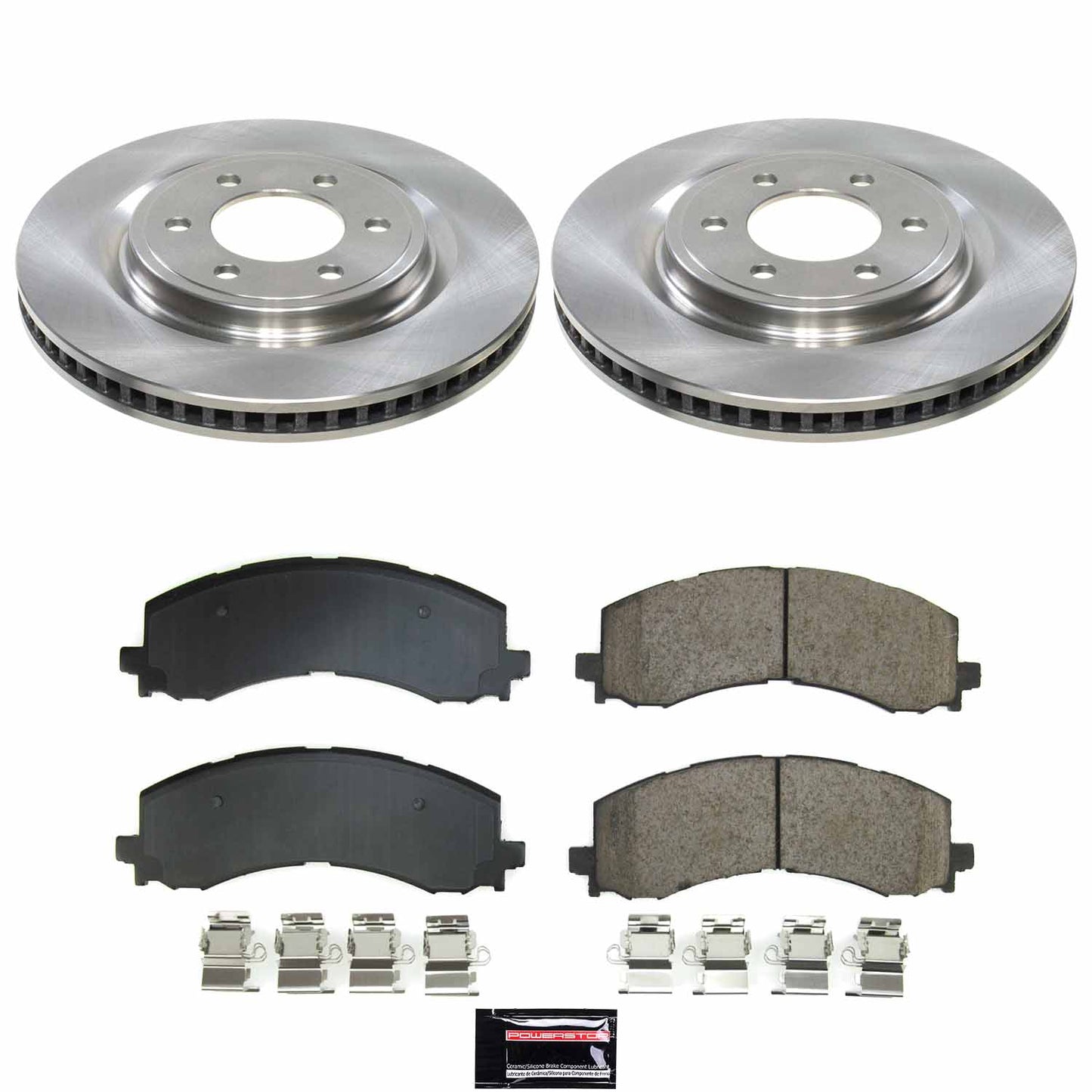 PowerStop KOE9262 Front Autospecialty Brake Kit for 2022-2023 Ford F-150 Lightning