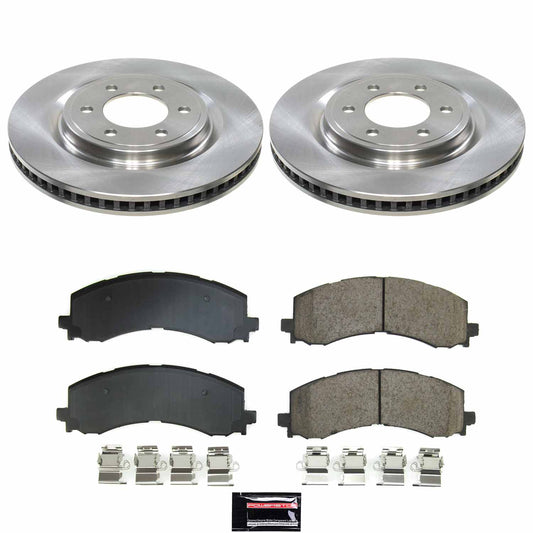 PowerStop KOE9262 Front Autospecialty Brake Kit for 2022-2023 Ford F-150 Lightning
