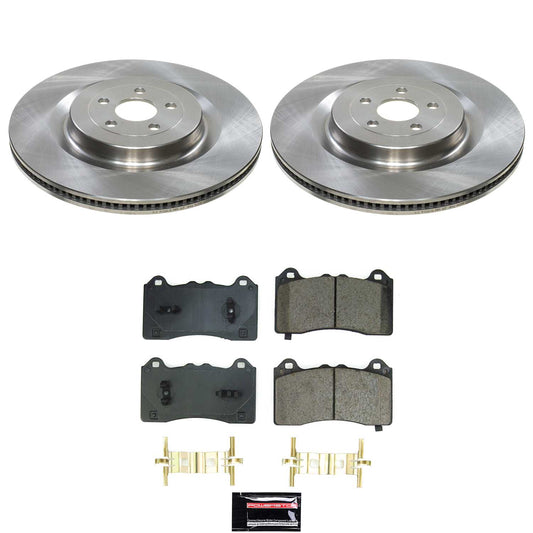 PowerStop KOE9265 Front Autospecialty Brake Kit for 2021-2025 Ford Mustang Mach-E