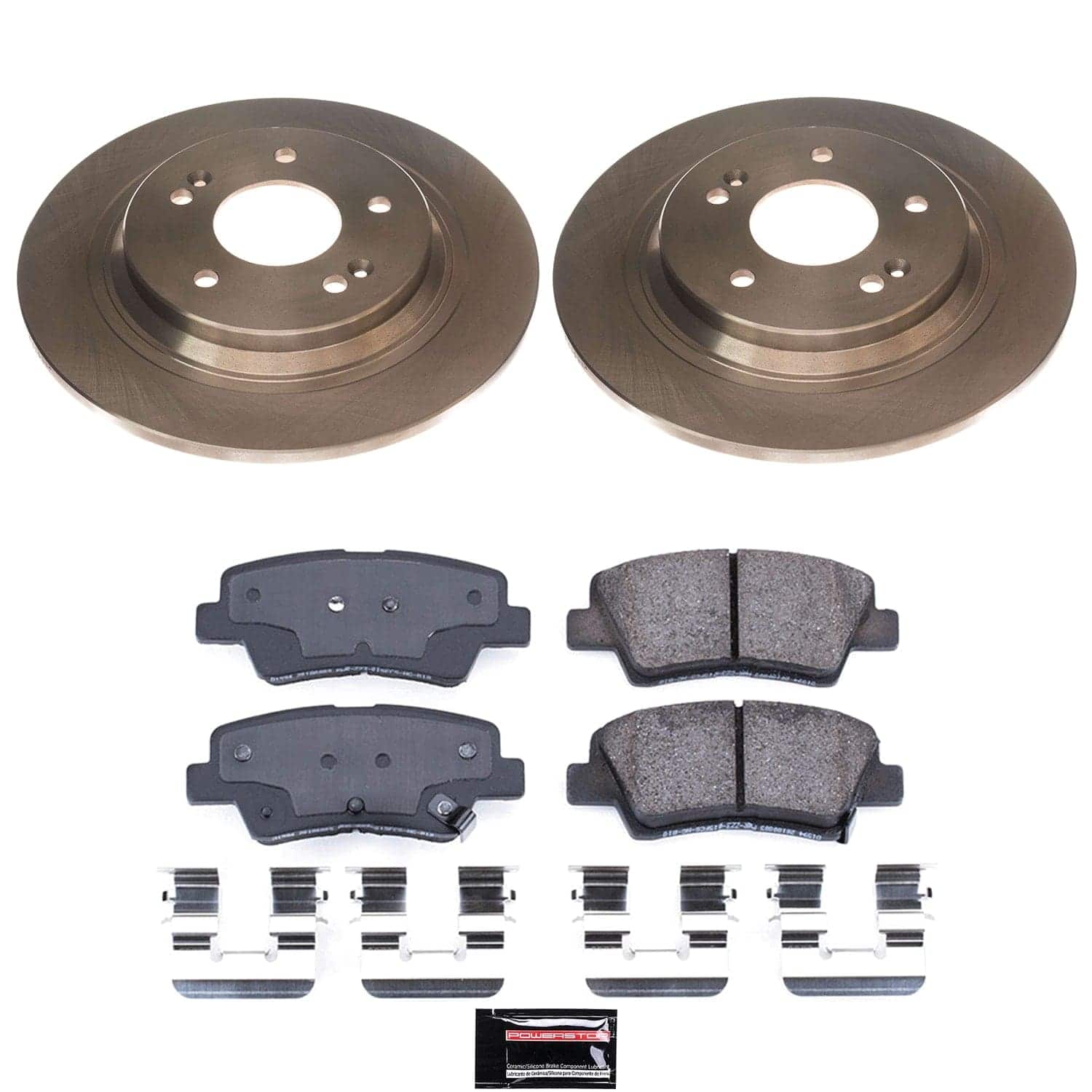PowerStop KOE9271 Rear Autospecialty Brake Kit for 2022-2023 Hyundai Kona