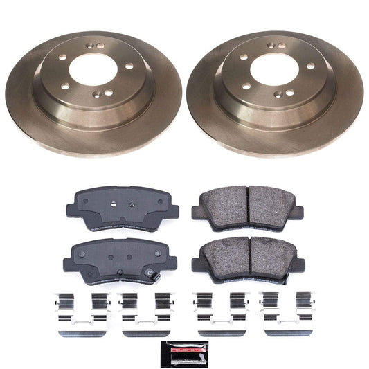 PowerStop KOE9273 Rear Autospecialty Brake Kit for 2022-2023 Hyundai Kona