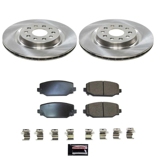 PowerStop KOE9279 Rear Autospecialty Brake Kit for 2021-2024 Jeep Grand Cherokee L and 2022-2024 Jeep Grand Cherokee