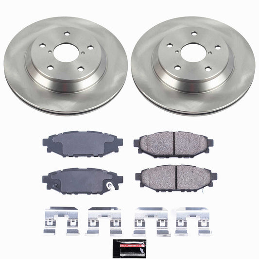 PowerStop KOE9304 Rear Autospecialty Brake Kit for 2024 Subaru Impreza