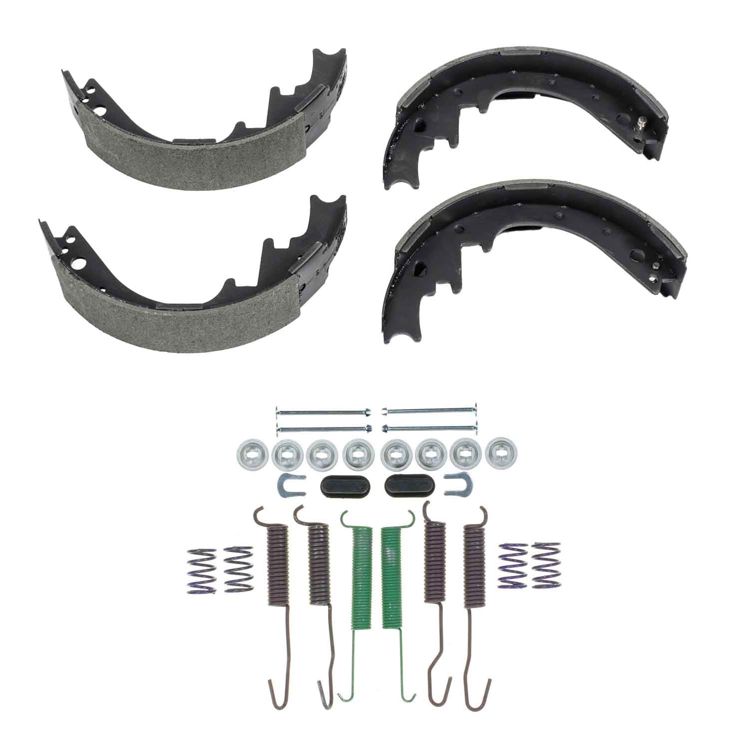 PowerStop SSH446 Rear Brake Shoes with hardware for select Chrysler, Dodge, and Plymouth applications