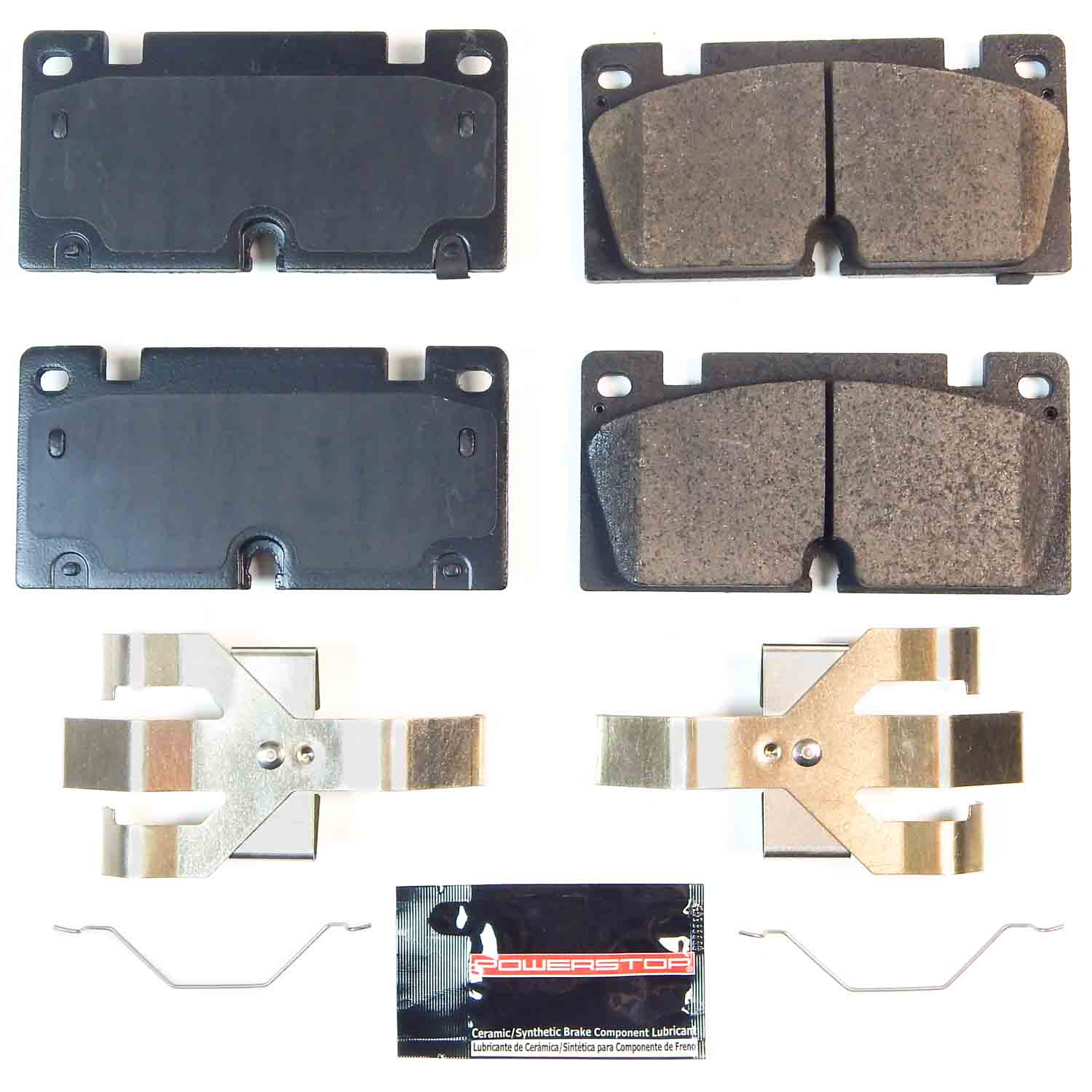 PowerStop Z23-2498 Front Z23 Evolution Sport Brake Pads with hardware for 2023-2026 Chevrolet Colorado and GMC Canyon