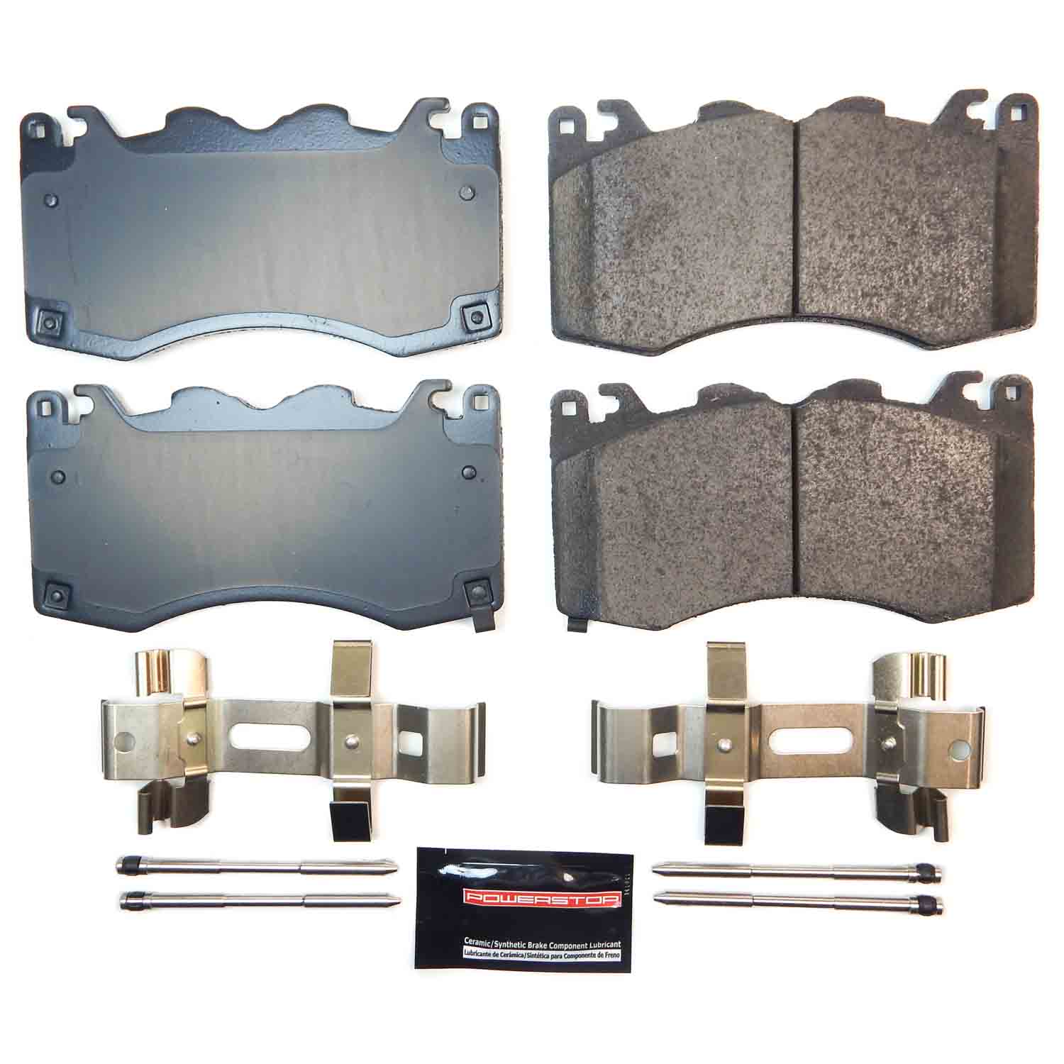 PowerStop Z23-2516 Front Z23 Evolution Sport Brake Pads with hardware for 2024-2026 Ford Mustang