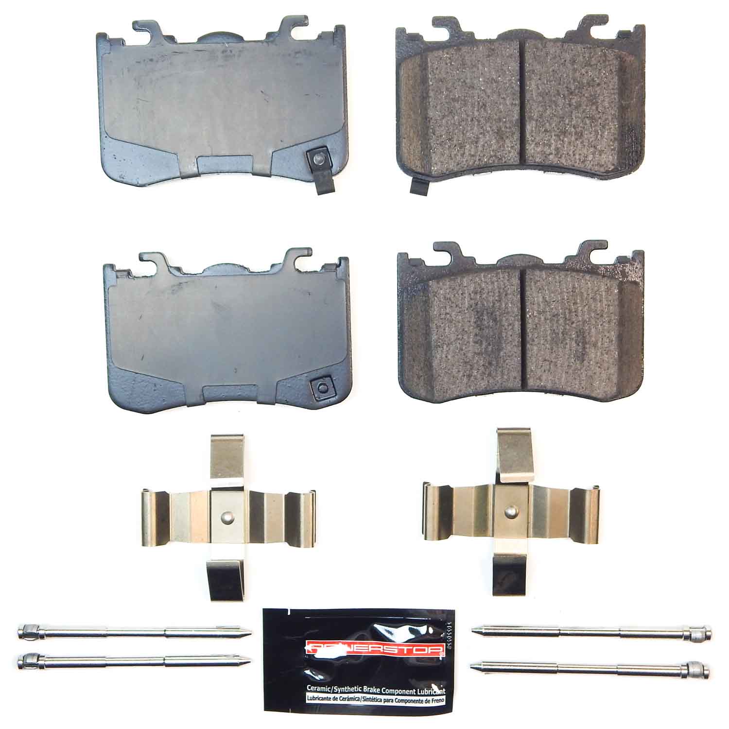 PowerStop Z23-2528 Rear Z23 Evolution Sport Brake Pads with hardware for 2024-2026 Ford Mustang
