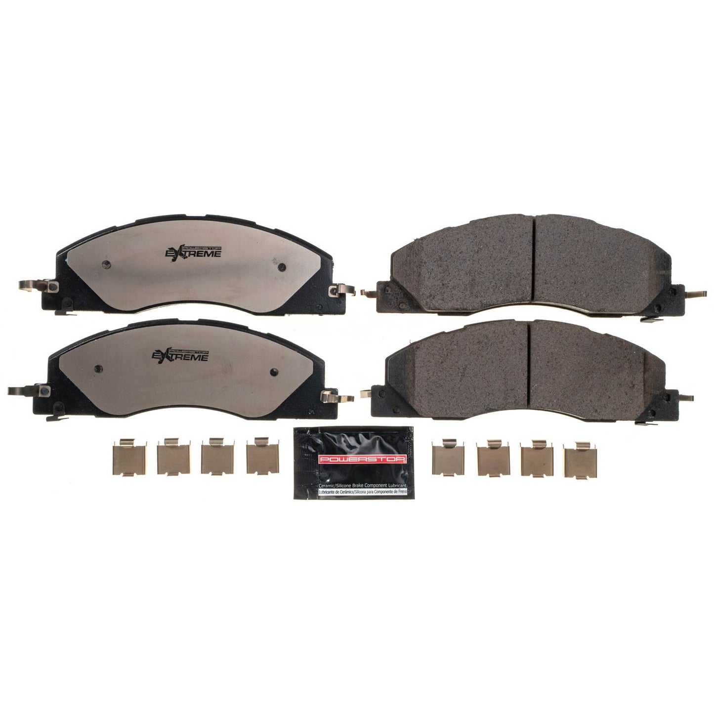 PowerStop Z36-1399 Truck and Tow carbon-fiber ceramic front brake pads for Ram 2500 and Ram 3500