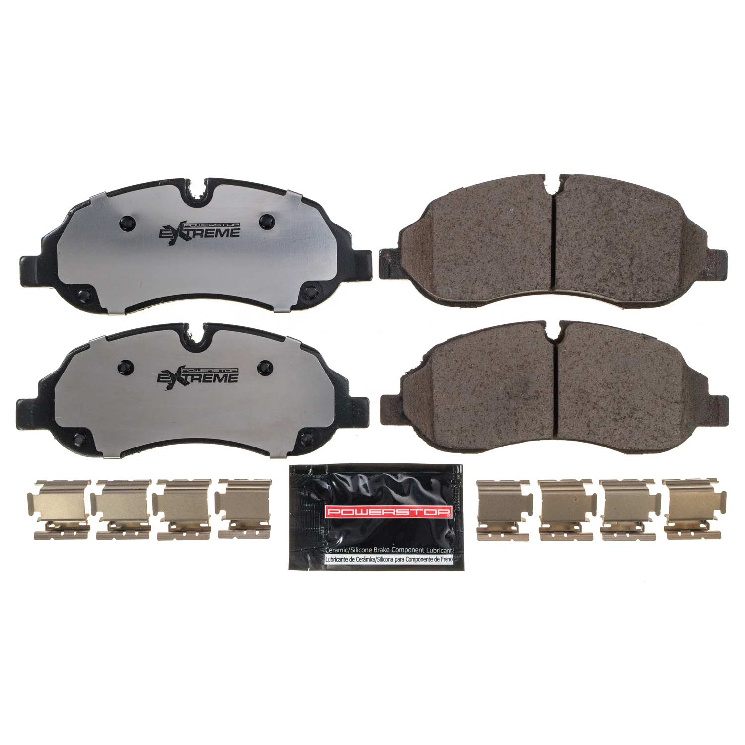 PowerStop Z36-1774 Truck and Tow carbon-fiber ceramic front brake pads for Ford Transit vans