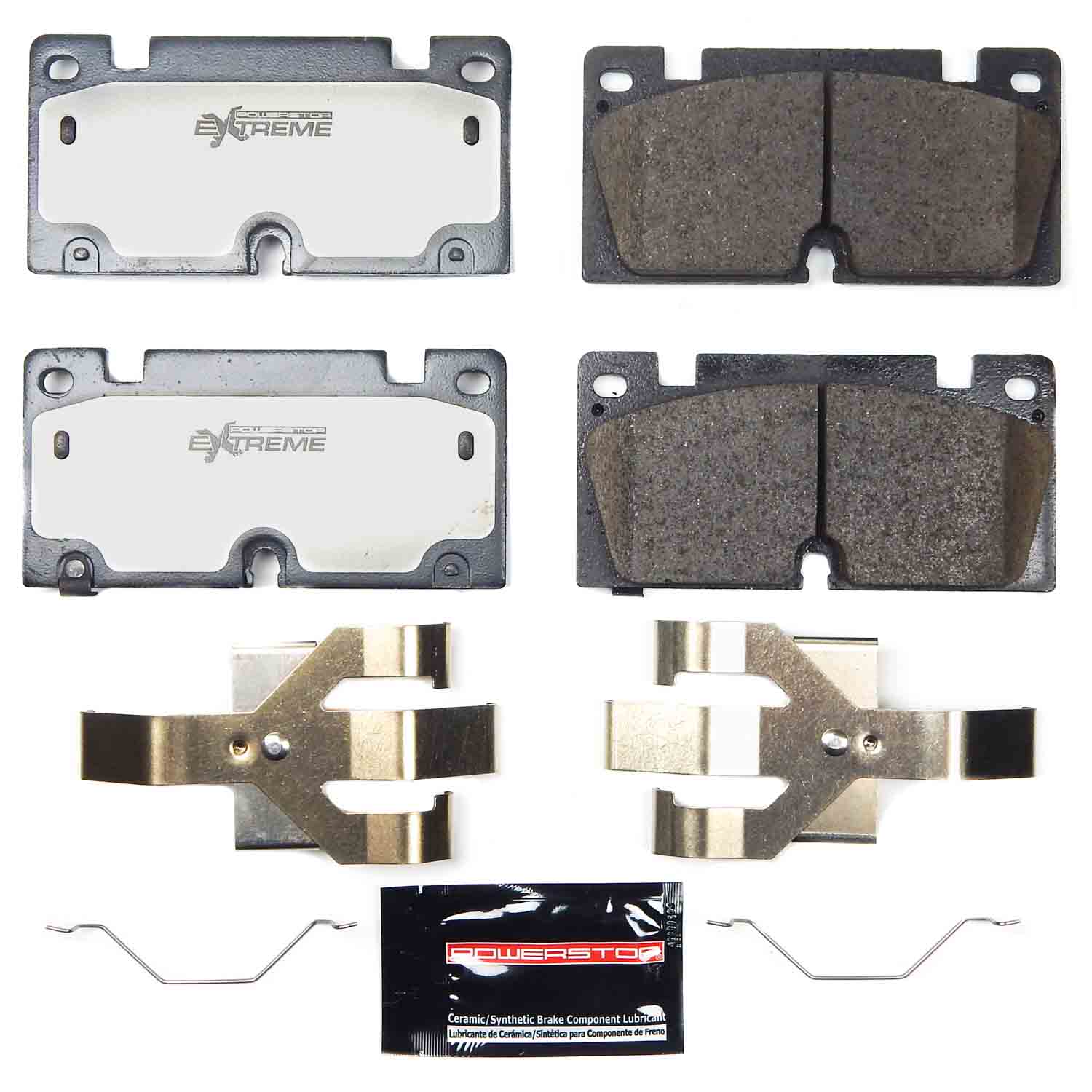 PowerStop Z36-2498 Front Z36 Truck & Tow Brake Pads with hardware for 2023-2025 Chevrolet Colorado and GMC Canyon