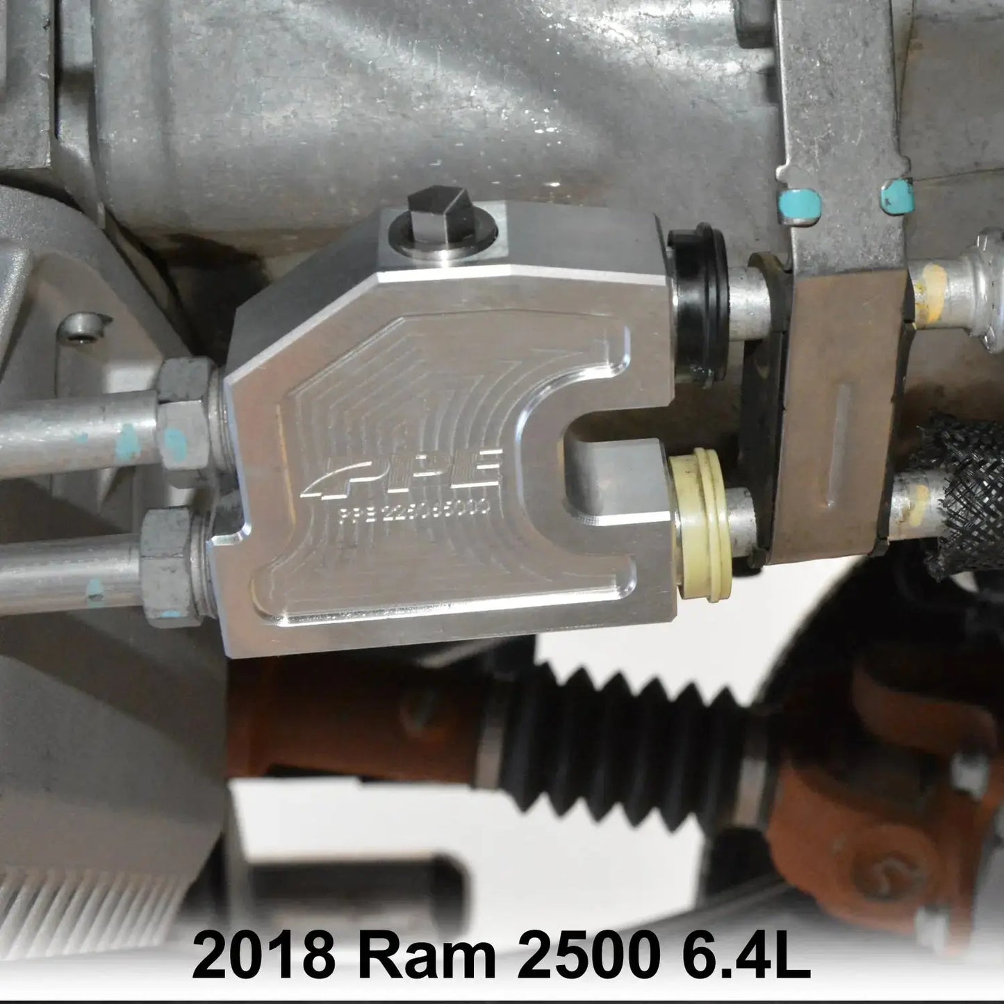PPE transmission fluid bypass valve for 2013-2018 Ram 2500 3500 Cummins HEMI 225065000 installed
