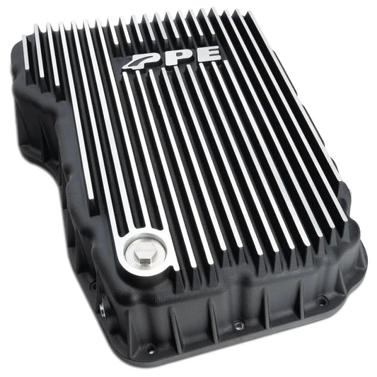 PPE heavy duty aluminum transmission pan for 2007-2024 Ram 2500 3500 6.7L Cummins 68RFE 228052110