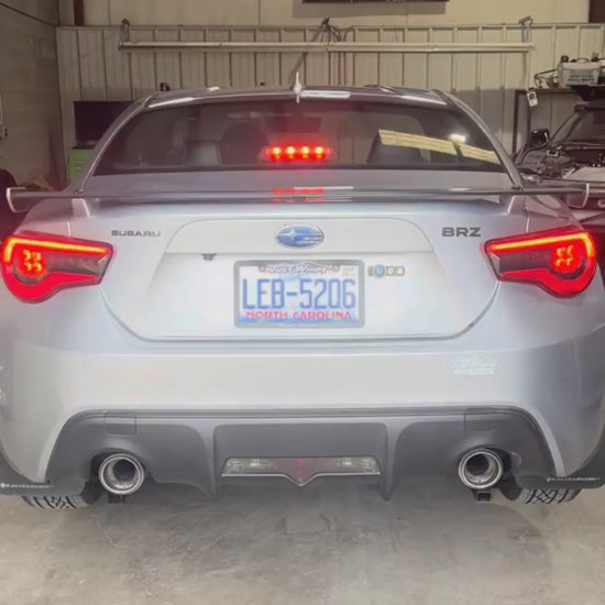Invidia HS12SSTGTP Dual N1 Stainless Tips Cat-Back Exhaust – 2012+ Subaru BRZ / Toyota 86