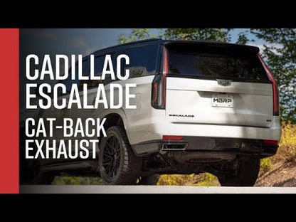 MBRP ARMOR Pro 3-Inch Cat-Back Exhaust for 2021-2026 Escalade - S5007304
