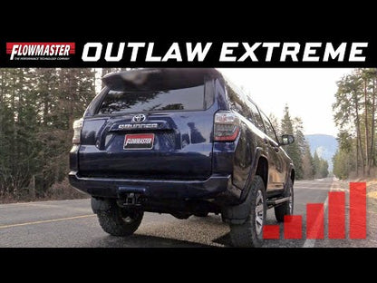 Flowmaster Outlaw Extreme High Clearance Exhaust for 2003-2024 Toyota 4Runner - 817961