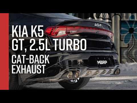 MBRP cat-back exhaust for 2021-2024 Kia K5 GT sound clip! Check this out it sounds CRAZY!