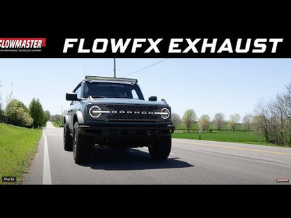 Flowmaster Flow FX Dual Cat-Back Exhaust for 2021+ Ford Bronco 4-Door - 718122