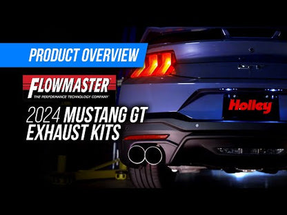 Flowmaster Outlaw Cat-Back Exhaust for 2024+ Ford Mustang GT 5.0L - 818161