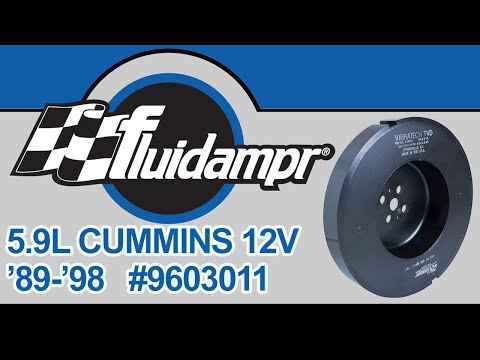 Fluidampr Dodge 5.9L Cummins 24V Performance Diesel Damper - 960301