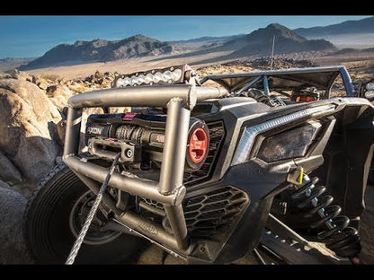 Warn 101150 AXON 55-S Powersports 12V Winch – 5,500 lb Capacity