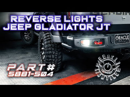Oracle – Rear Bumper LED Reverse Lights – Fits Jeep Gladiator JT – 5878-504