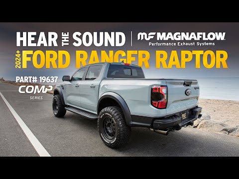 New ranger raptor exhaust by magnaflow. Competition series for performance catback needs. Part #19637