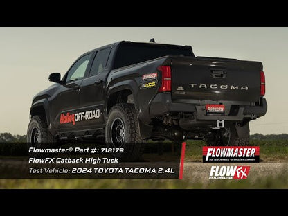 Flowmaster Flow FX High Clearance Cat-Back Exhaust for 2024+ Toyota Tacoma - 718179
