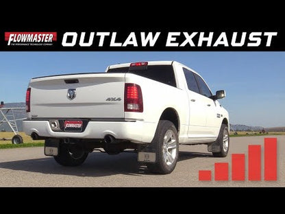 Flowmaster Outlaw Cat-Back Exhaust for 2009-2024 Dodge/Ram 1500 & Classic - 817690