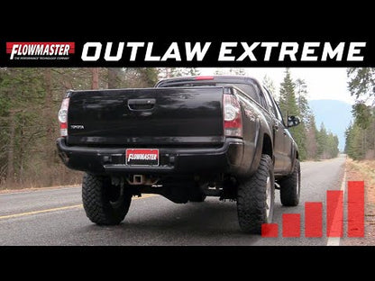 Flowmaster Outlaw Extreme High Clearance Exhaust for 2005-2015 Toyota Tacoma - 817960