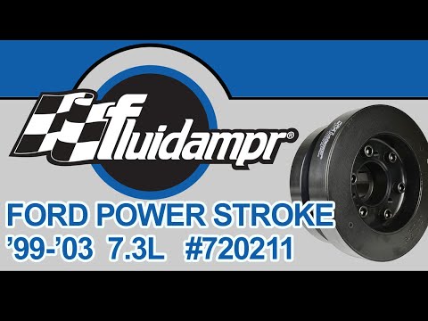 Fluidampr Ford 7.3L Power Stroke Performance Diesel Damper - 720211