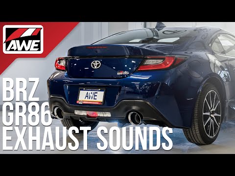 AWE Touring & Track Exhausts for BRZ & 86