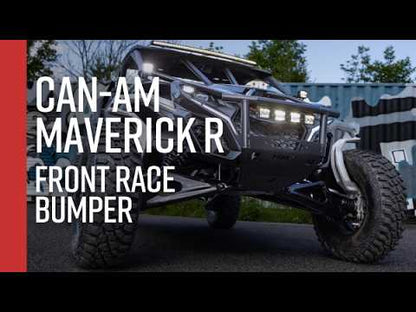 Black-Coated, Steel, Front Race Bumper, AC-9219-12