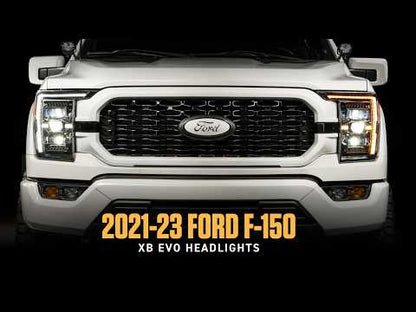 Morimoto XB Evo headlights for 2021-2023 Ford F-150 and Raptor feature overview video