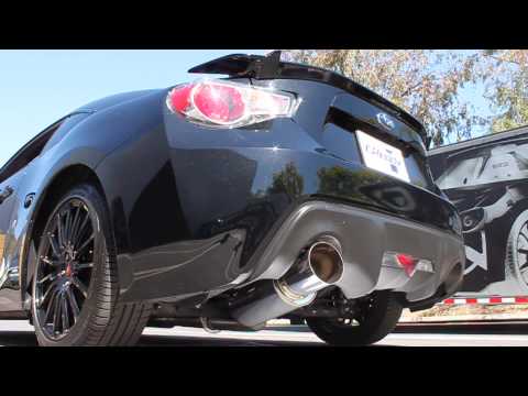Greddy FR-S/BRZ exhaust sound clip exhaust installed - Greddy 10118102