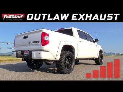 Flowmaster Outlaw Cat-Back Exhaust for 2009-2021 Toyota Tundra - 817692