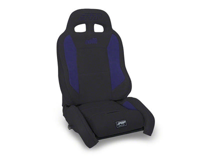 PRP EnduroCrawl Reclining Suspension Seat - Black/Purple Vinyl - Passenger A9001045-201-M