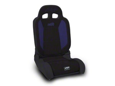 PRP EnduroDaily Reclining Suspension Seat - Black/Purple Tweed - Passenger