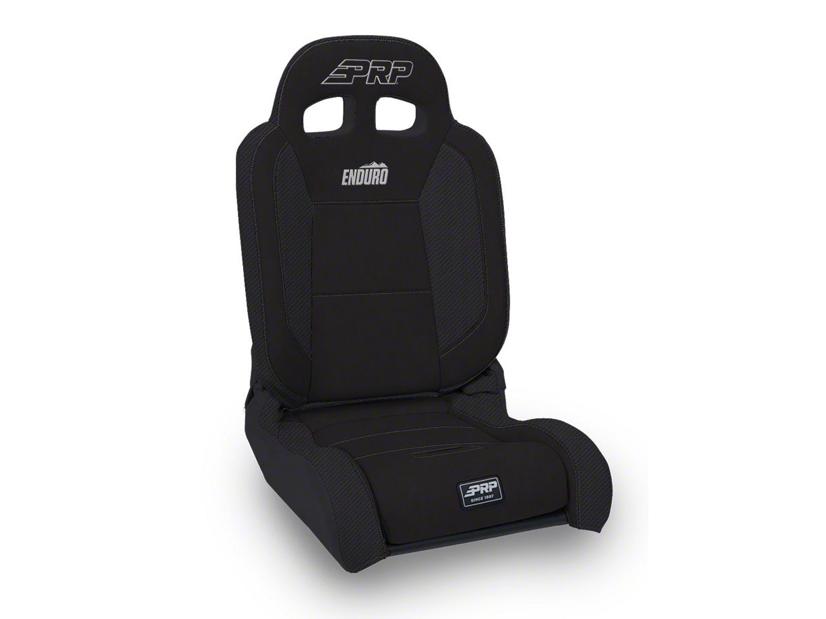 PRP EnduroDaily Reclining Suspension Seat - Black Suede - Driver A8701044-241