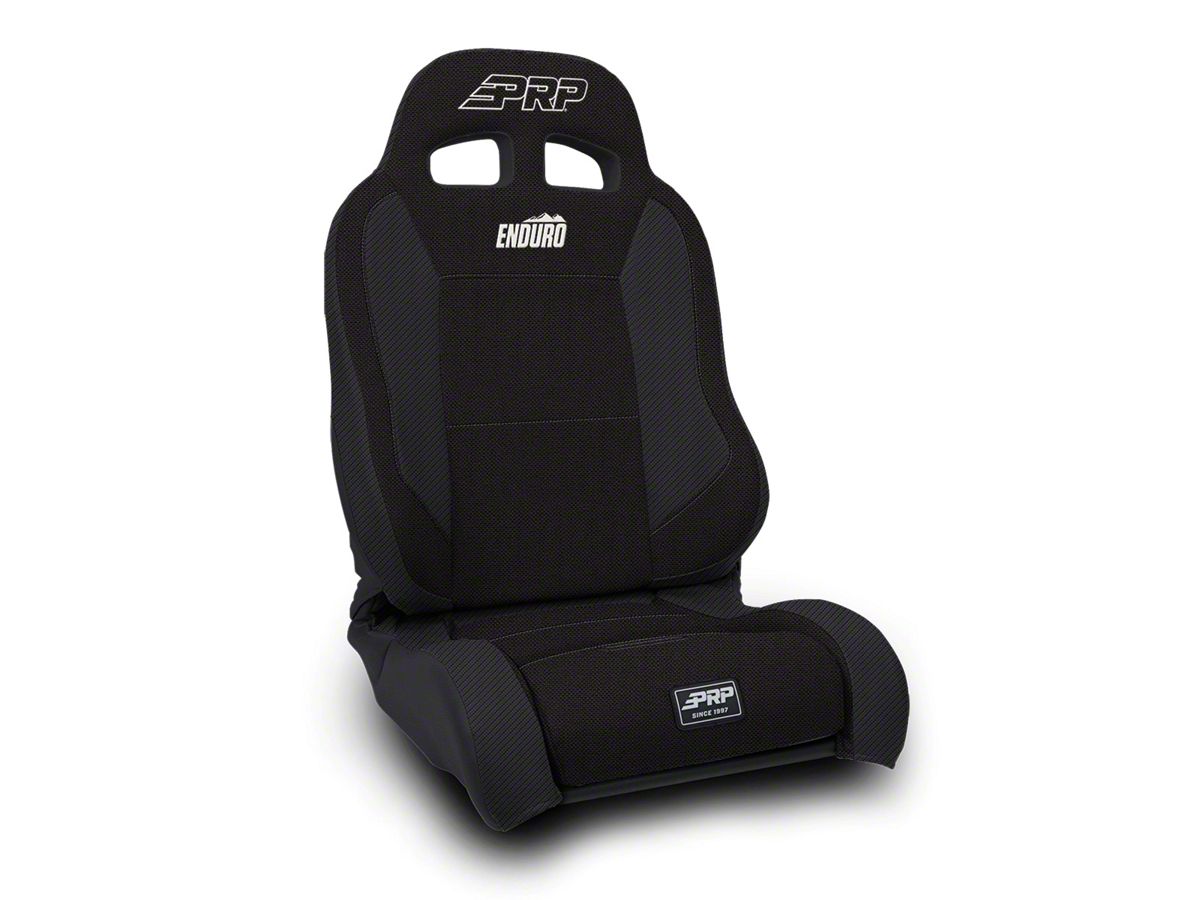 PRP EnduroTrek Reclining Suspension Seat - Black Suede - Passenger