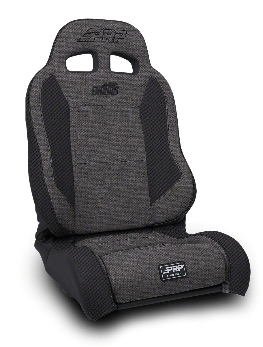PRP EnduroTrek Reclining Suspension Seat - Black Suede - Driver A8901044-241
