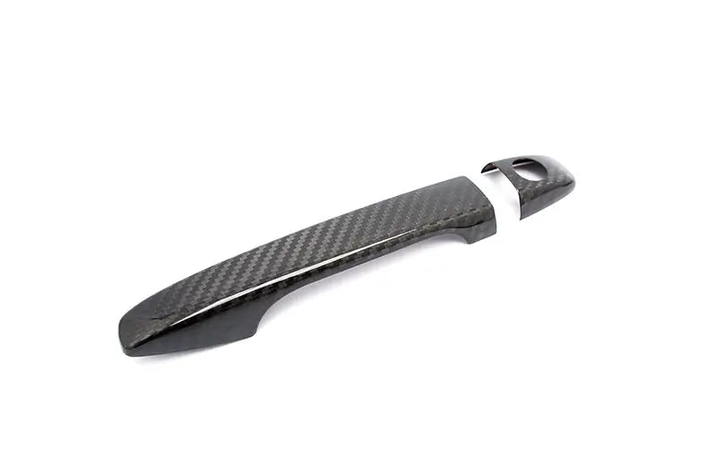 OLM Dry Carbon Fiber Door Handle Covers - 2015-2021 Subaru WRX / STI / 2014-2018 Forester / 2013-2017 Crosstrek