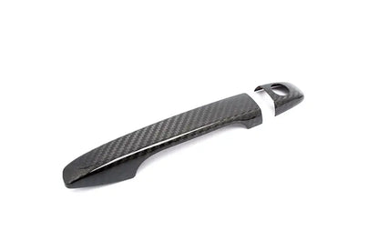 OLM Dry Carbon Fiber Door Handle Covers - 2015-2021 Subaru WRX / STI / 2014-2018 Forester / 2013-2017 Crosstrek