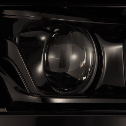 AlphaRex 21-23 Ford F150 PRO-Series Halogen Projector Headlights Alpha-Black - 880294 AlphaRex